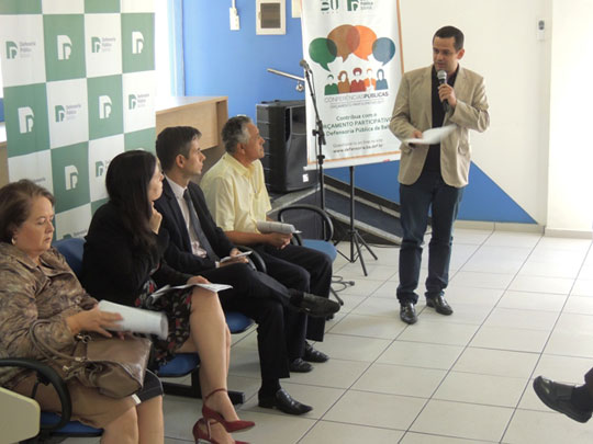 Weliton Lopes participa de Conferência  da DPE para elaboração de Orçamento Participativo em Brumado